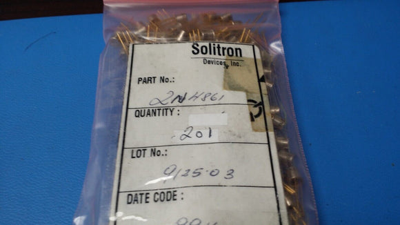 (1 PC) 2N4861 SOLITRON, Transistor JFET N-Channel 3-Pin TO-18