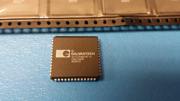 (10 PCS) GVT7164B19C-9 GALVANTECH Standard SRAM, 64KX18, 9ns, CMOS, PLCC52