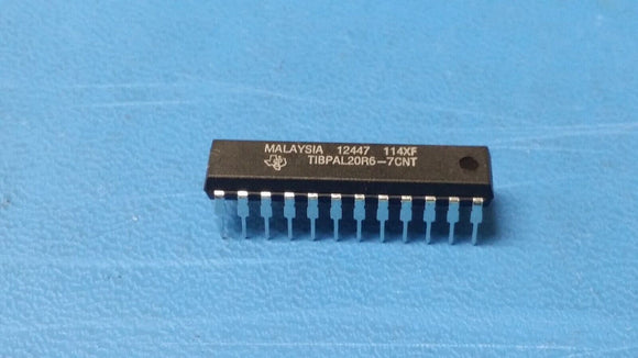 (2 PC) TIBPAL20R6-7CNT TI, OT PLD, 9ns, PAL-Type, TTL, PDIP24