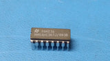 (1 PC) MM54HC367J/883 NSC Bus Driver, 2-Func, 6-Bit, True Output, CDIP16