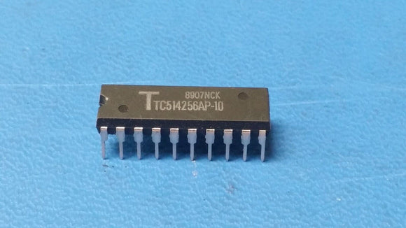 (1 PC) TC514256AP-10 TOSHIBA Fast Page DRAM, 256KX4, 100ns, CMOS, PDIP20