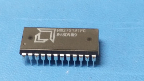 (1 PC) AM27S191PC AMD OTP ROM, 2KX8, 50ns, Bipolar, PDIP24