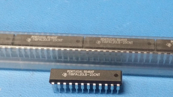 (2 PC) TIBPAL20L8-25CNT OTP Logic Device (PLD) 25ns IC Macrocells 24-PDIP