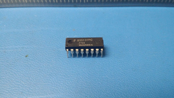 (1 PC) 93S137PC VINTAGE 1977 D/C FSC INTEGRATED CIRCUIT 16 PIN DIP
