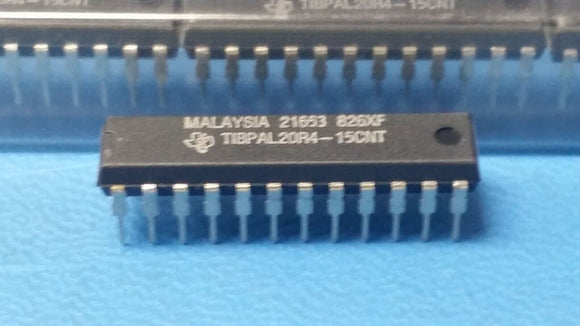 (15 PCS) TIBPAL20R4-15CNT TI IC PLD 15ns Macrocells 24-PDIP
