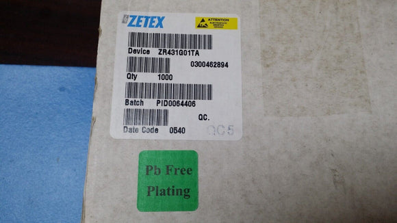 (20pcs) ZR431G01TA  IC VREF SHUNT PREC ADJ SOT-223