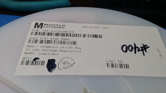 (2 PCS) TLV70229DSER TI IC REG LINEAR 2.9V 300MA 6WSON ROHS