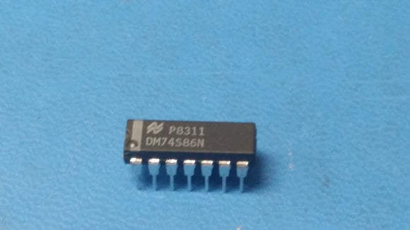 (10 PCS) DM74S86N NSC XOR (Exclusive OR) IC 4 Channel 14-DIP
