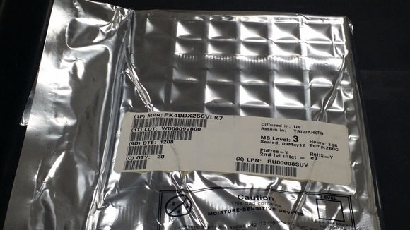 (1 PC) PK40DX256VLK7 MCU, 32BIT, CORTEX-M4, 72MHZ, LQFP-80 ROHS