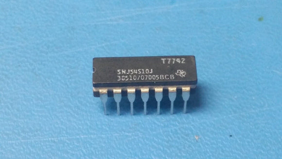 (1) JM38510/07005BCB TI Military 3-ch 3-input 4.5-V to 5.5-V bipolar NAND gates