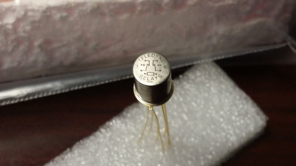 (1PC) 432-18A  TELEDYNE, RF Relay, 2 Form C, DPDT, Latched, 30VDC, 1A, 28VDC