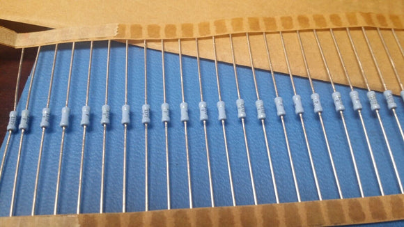 (10 PCS) RN55D1372FTR Metal Film Resistor 1/10W 13.7K ohm 1% 100ppm Axial