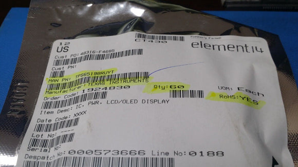 (2 PCS) TPS65198RUYT TI Video Shifter IC 28-WQFN (4x4) Package ROHS