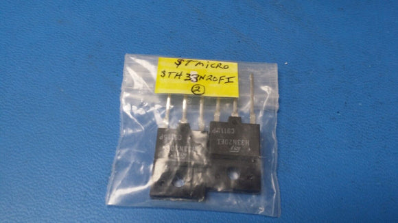 (1 PC) STH33N20FI FET Transistor 20A 200V 0.085ohm N-Channel TO-218