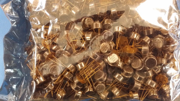 (10 PCS) UA79M05AHC FAIRCHILD SEMICONDUCTOR  VOLTAGE REG 5V TO-39 PKG GOLD