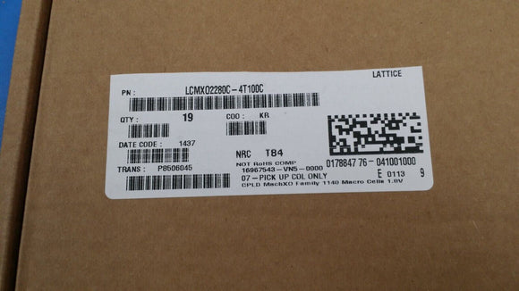 (1PC) LCMXO2280C-4T100C (FPGA) IC 73 28262 2280 100-LQFP