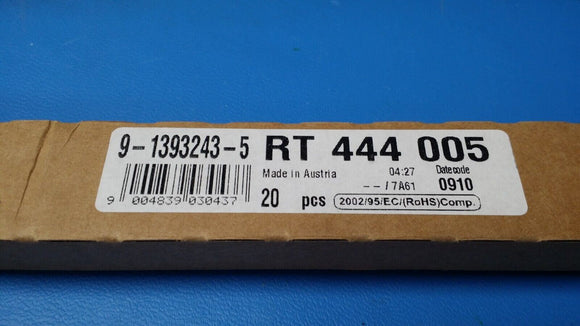 (10 PCS) 9-1393243-5 (RT444005) Gen. Purpose Relay DPST-NO (2 Form A) 5VDC Coil