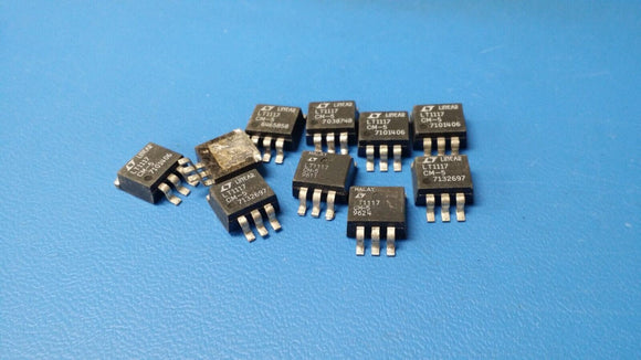 (10 PCS) LT1117CM-5 IC REG LINEAR 5V 800MA D2PAK-3