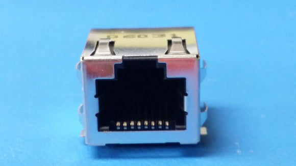 (2 PCS) 6339160-1 AMP CONN MOD JACK 8P8C R/A SHIELDED ROHS