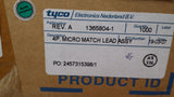(5 PCS) 1365804-1 TYCO ELECTRONICS 4 PIN MICRO MATCH LEAD ASSEMBLY