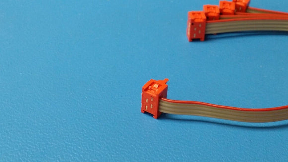 (100 PCS) 1365804-1 TYCO ELECTRONICS 4 PIN MICRO MATCH LEAD ASSEMBLY