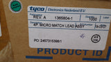 (100 PCS) 1365804-1 TYCO ELECTRONICS 4 PIN MICRO MATCH LEAD ASSEMBLY
