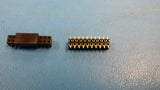(3pcs) 7450-20-20-00-00-PPST/LF SMT Female Headers, 20 Contact, Vertical, Double