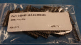 (25pcs) 310-87-112-41-001101 CONN SOCKET 12POS 0.1 GOLD PCB