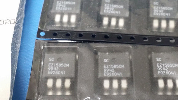 (2 PCS) EZ1585CM SEMTECH IC REG LINEAR POS ADJ 4.6A TO263