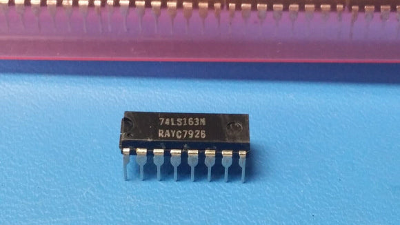 (25 PCS) 74LS163N Binary Counter, Synchronous, Up Direction, TTL, PDIP16