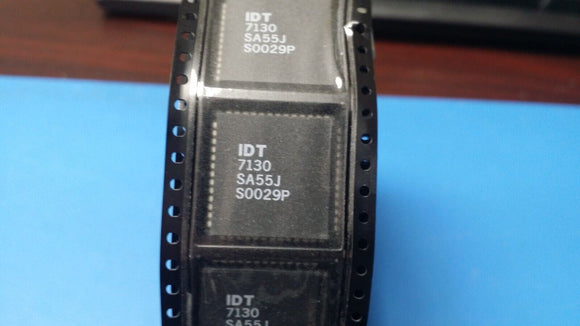 (1 PC) 7130SA55J, IDT7130SA55J IC SRAM 8KBIT PARALLEL 52PLCC