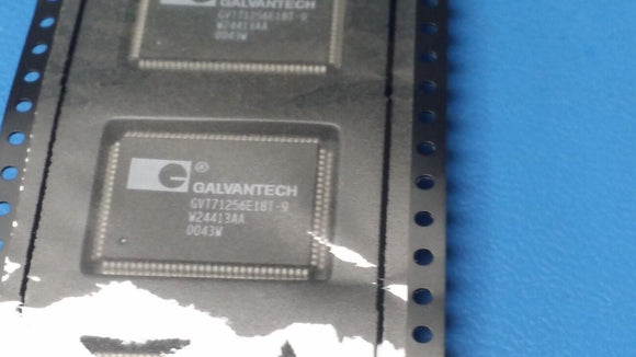 (1 PC) GVT71256E18T-9 GALVANTECH Standard SRAM, 256KX18, 8.5ns, CMOS, PQFP100