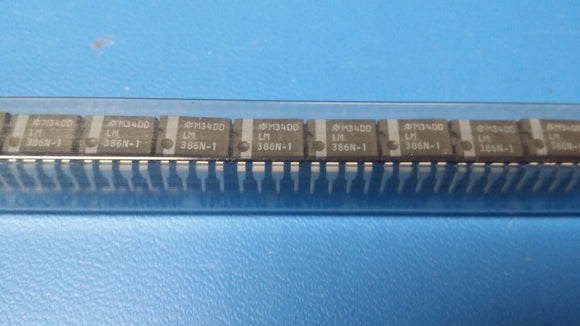 (10 PCS) LM386N-1 NSC IC AMP CLASS AB MONO 325MW 8DIP