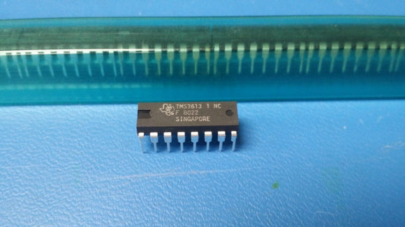 (100 PCS) TMS3613-1NC TI VINTAGE 1980 16PIN MEMORY IC SILVER PLATED