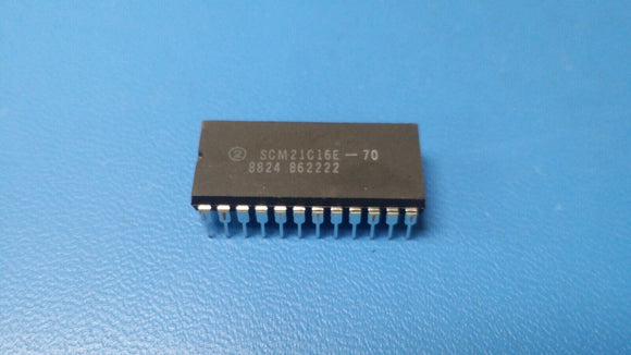 (1 PC) SPRAGUE SEMICONDUCTOR SCM21C16E-70, VINTAGE IC MEMORY 70ns 24 PIN PDIP