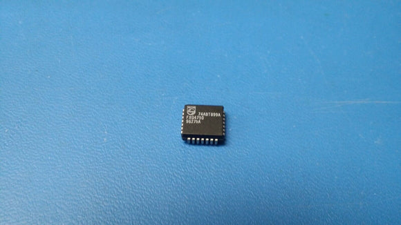 (25 PCS) 74ABT899A PHILIPS IC 9BIT DUAL LATCH TXRX 28PLCC