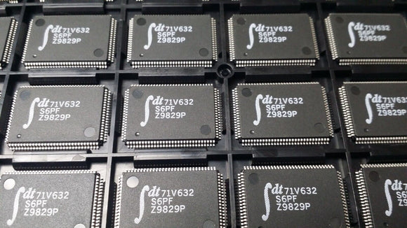 (2 PCS) IDT71V632S6PF IC SRAM 2MBIT PARALLEL 100TQFP