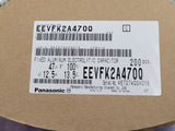(5 PCS) EEV-FK2A470Q PANASONIC CAP ALUM 47UF 20% 100V SMD