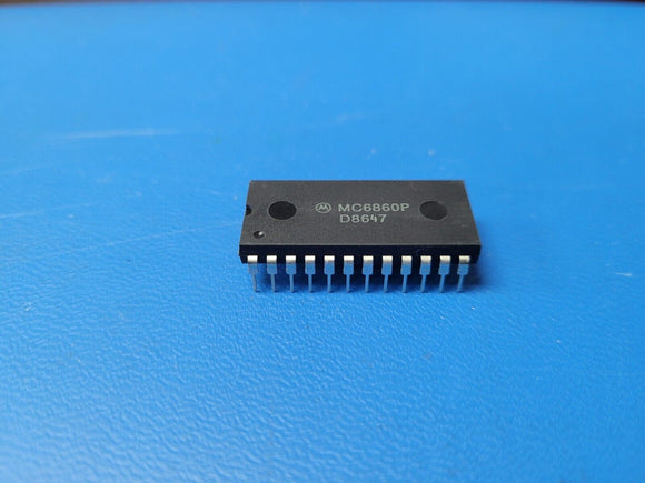 (1 PC) MC6860P MOT Modem, 0.6kbps Data, MOS, PDIP24