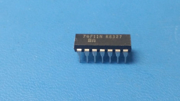 (2 PCS) 74F11N SIGNETICS AND Gate IC 3 Channel 14-PDIP