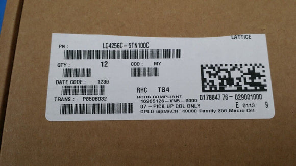 (1PC) LC4256C-5TN100C IC CPLD 256MC 5NS 100TQFP