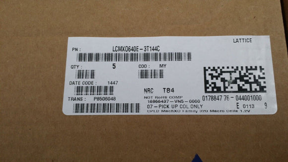 (1PC) LCMXO640E-3T144C FPGA IC 113 640 144-LQFP