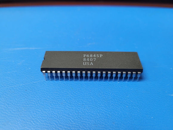 (1 PC) F6845P FSC CRT Character Display Controller, CMOS, PDIP40