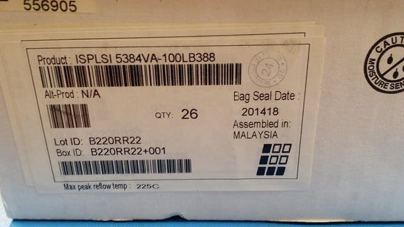 (1PC) ISPLSI5384VA-100LB388 IC CPLD 384MC 10NS 388BGA