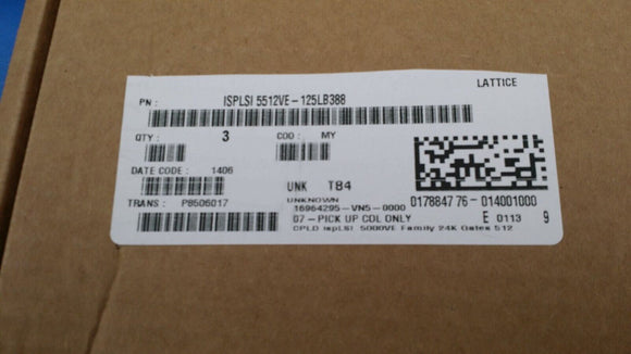 (1PC) ISPLSI5512VE-125LB388 IC CPLD 512MC 7.5NS 388BGA