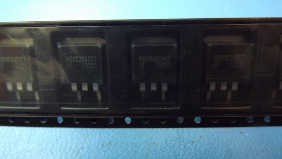 (10PCS) MBRB2060CT LITTELFUSE DIODE SCHOTTKY 60V 10A TO263