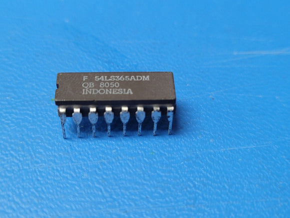 (2 PCS) 54LS365ADMQB FSC Bus Driver, 1-Func, 6-Bit, TTL, CDIP16