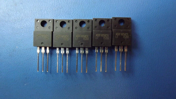 (10PCS) MBRF10150CTL DIODE SCHOTTKY 150V 5A ITO220AB