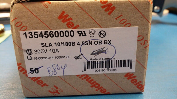 (10pcs) 1354560000 Conn Shrouded Header HDR 10 POS 5.08mm Solder ST Thru-Hole