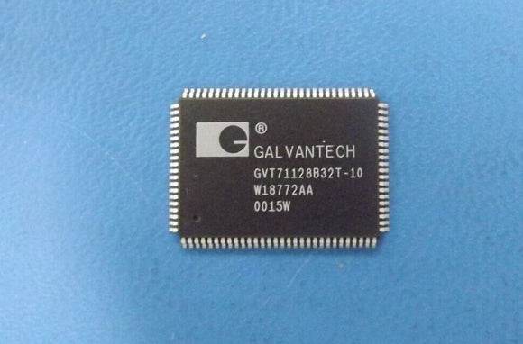 (1PC) GVT71128B32T-10 SRAM Chip Sync Single 3.3V 4M-Bit 128K x 32 10ns 100TQFP